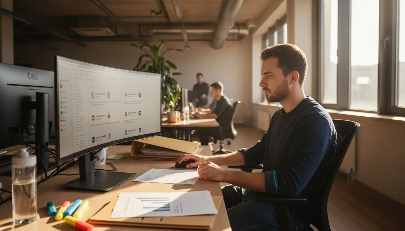 Špecialista analyzuje profily cieľovej skupiny