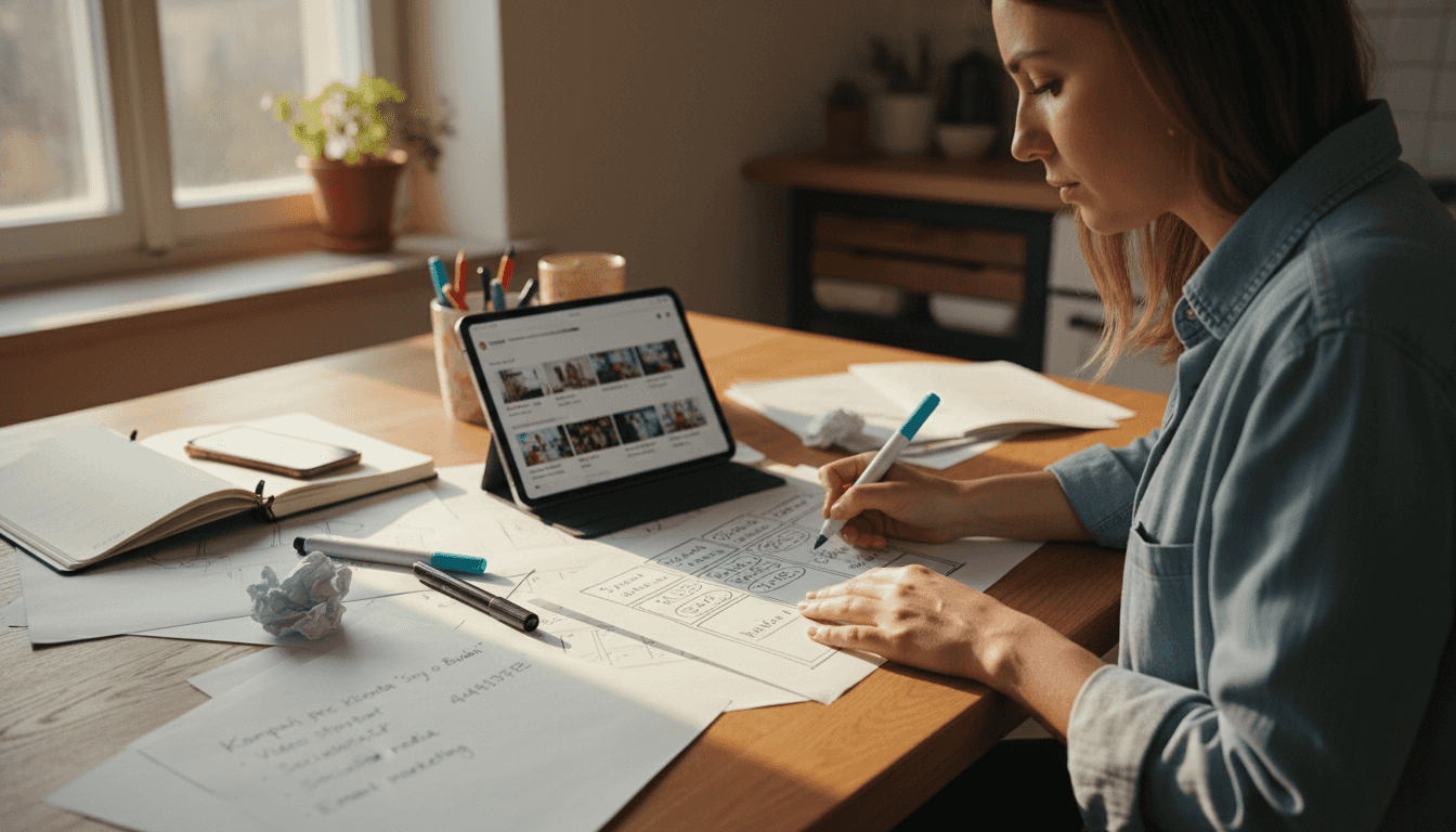 Poznámky marketéra k plánovaniu video kampane