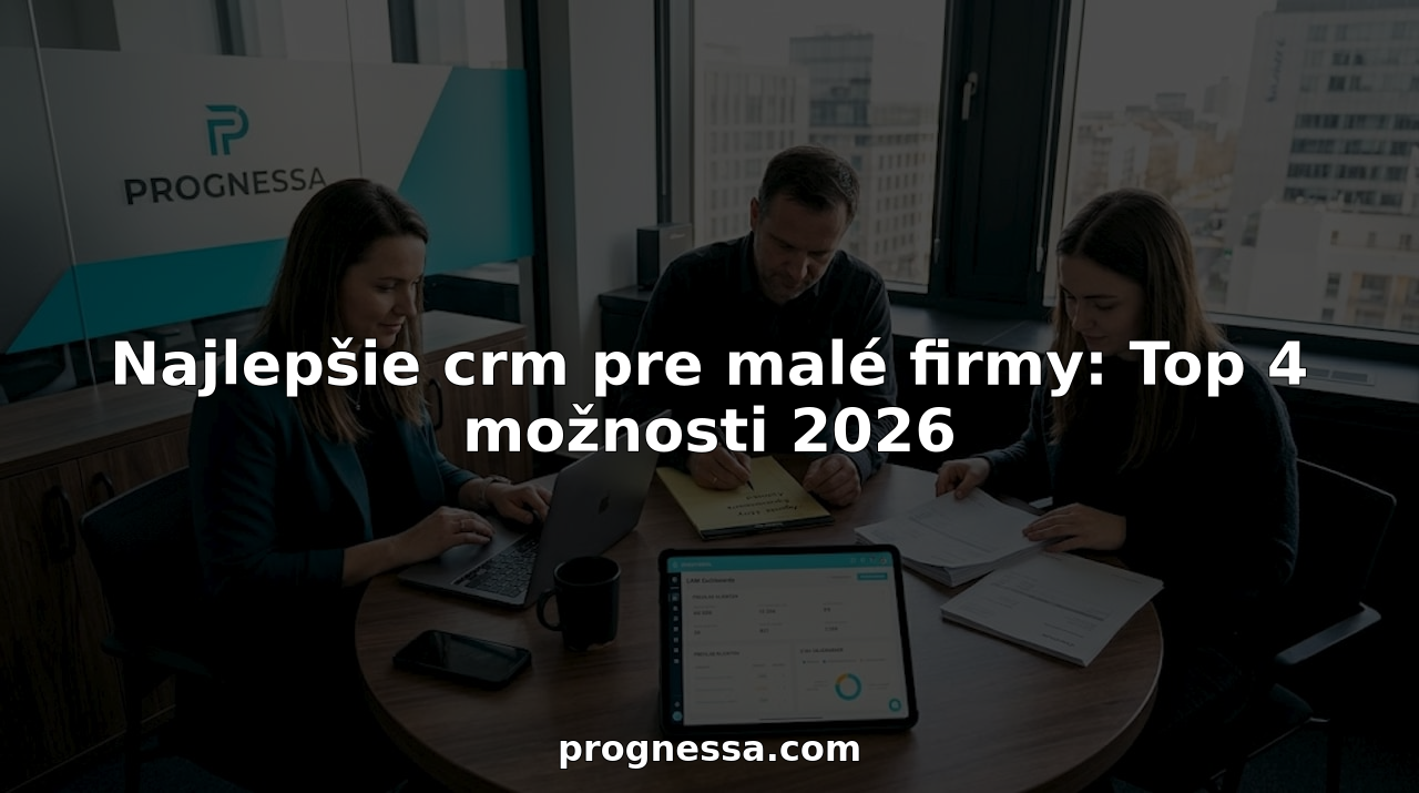 Malý tím v kancelárii v rohu využíva CRM nástroje na efektívnejšiu prácu so zákazníkmi.