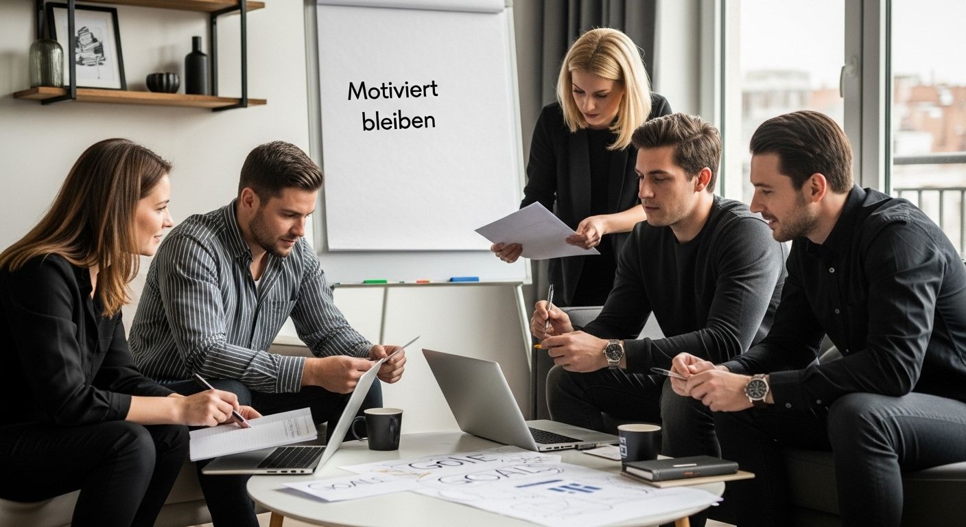 motiviert bleiben gruppe alltag
