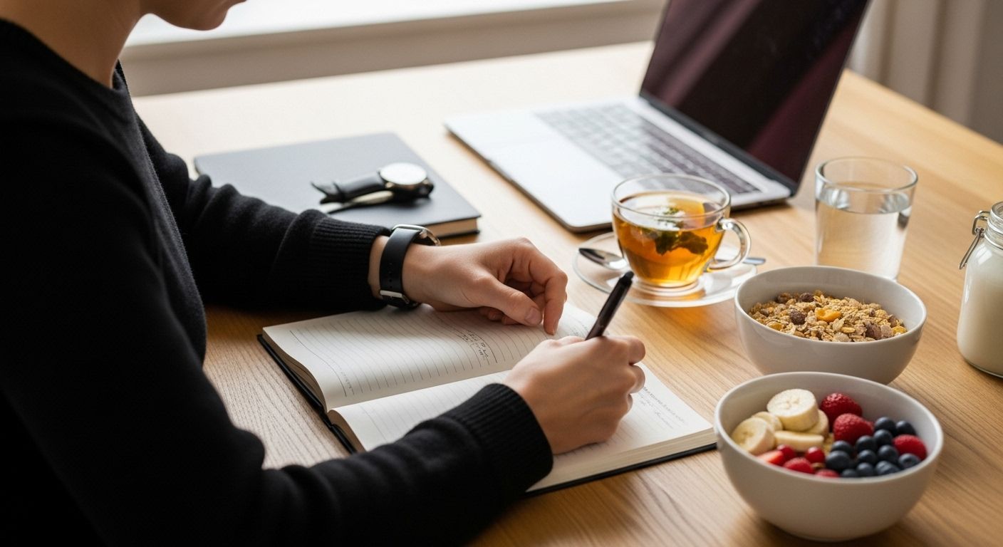 Ernährung bei Stress Tagebuch