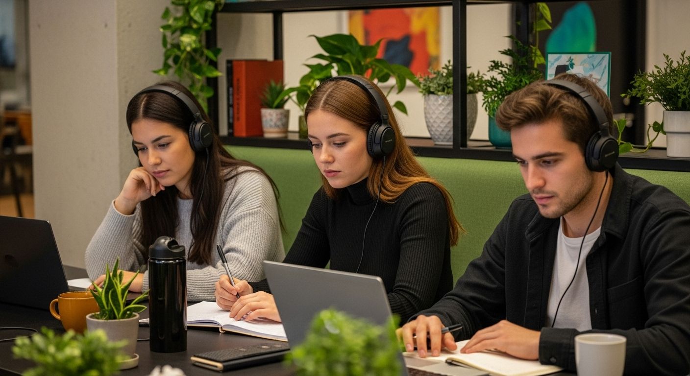 Studierende Musik Fokus