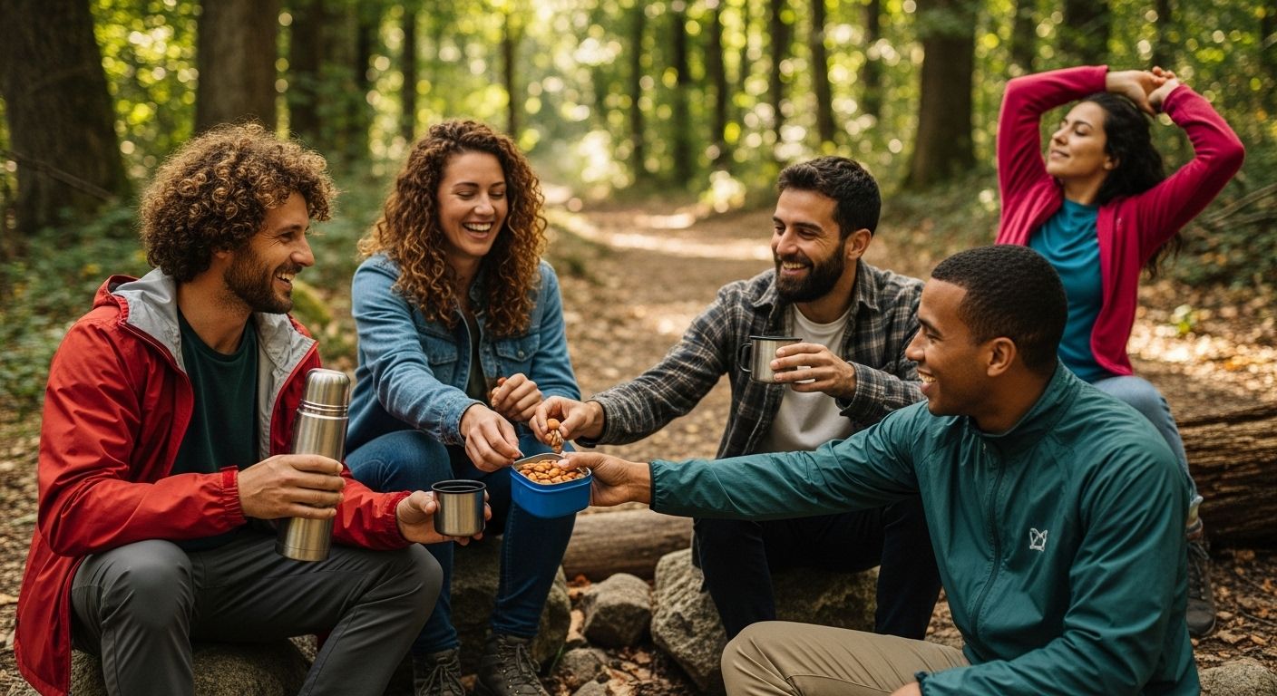 natural energy hiking vitality