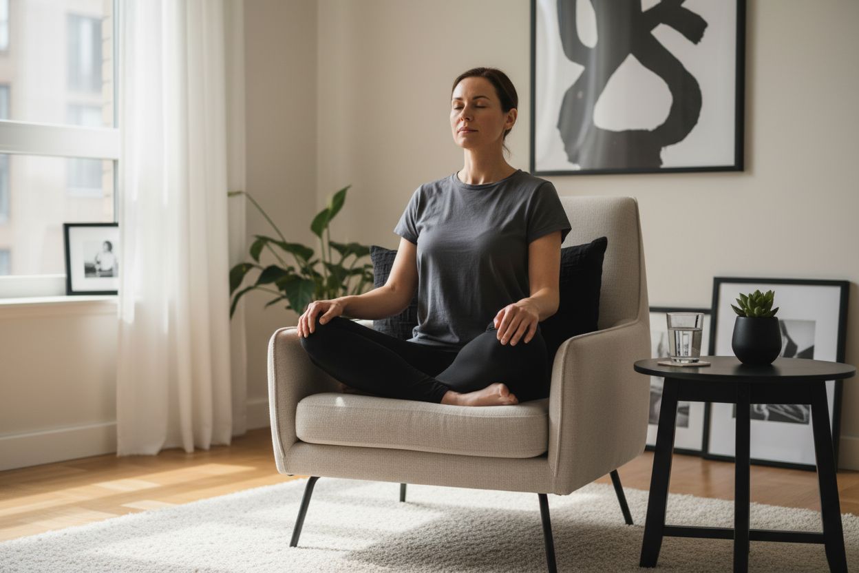 Sitzposition Meditation praktisch