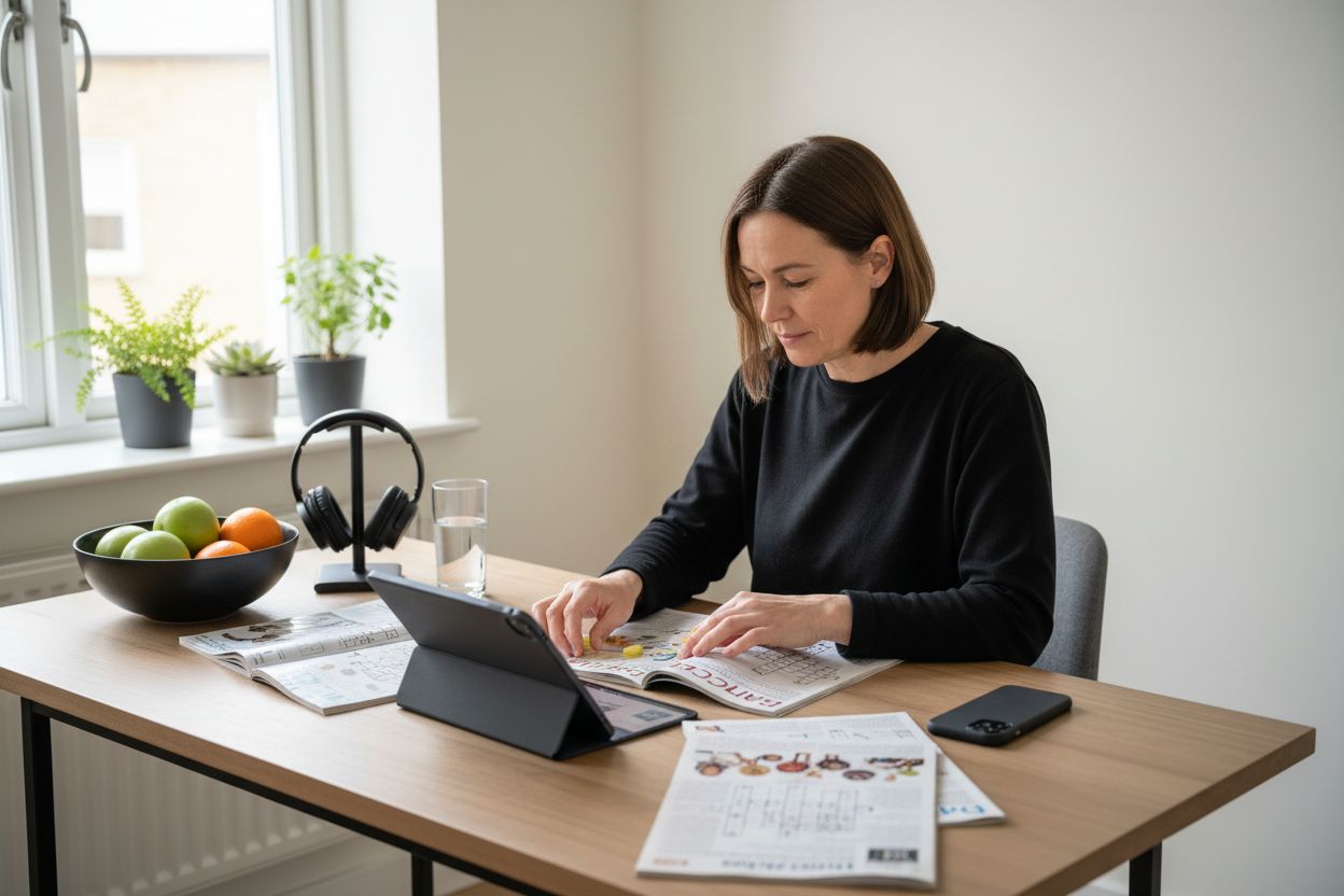 Trainingsumgebung Gehirnjogging Wohnung