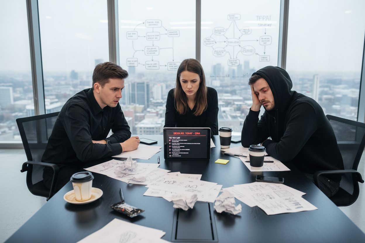 Team Stress Besprechung