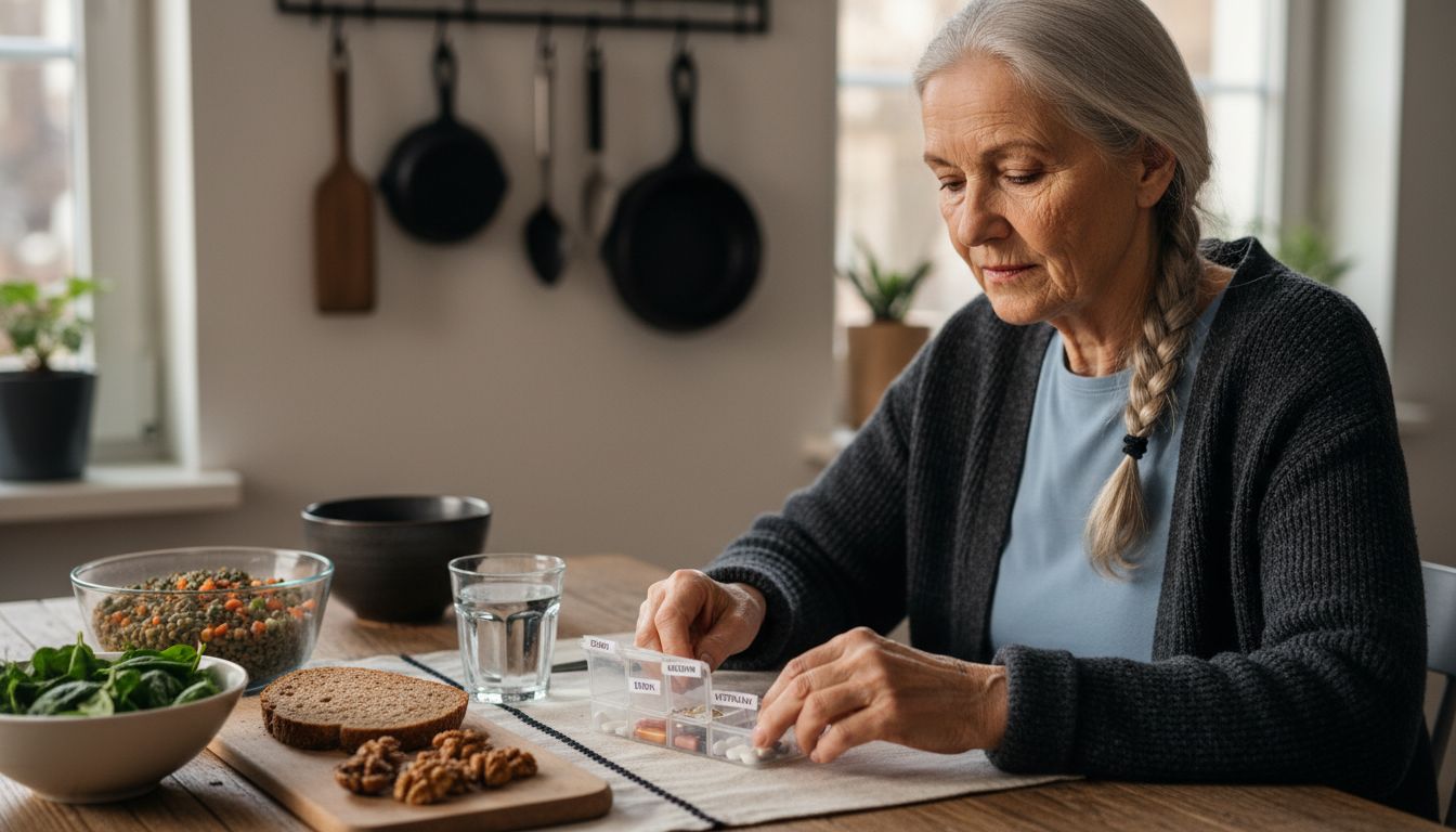 Seniorin Ernährung Vitalität