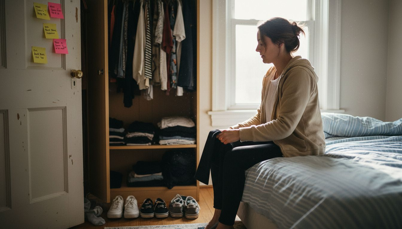 Damen-Layering minimalist Organic streetwear