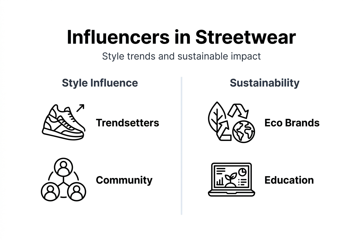 Infographie : les influenceurs façonnent le style et l’impact écologique