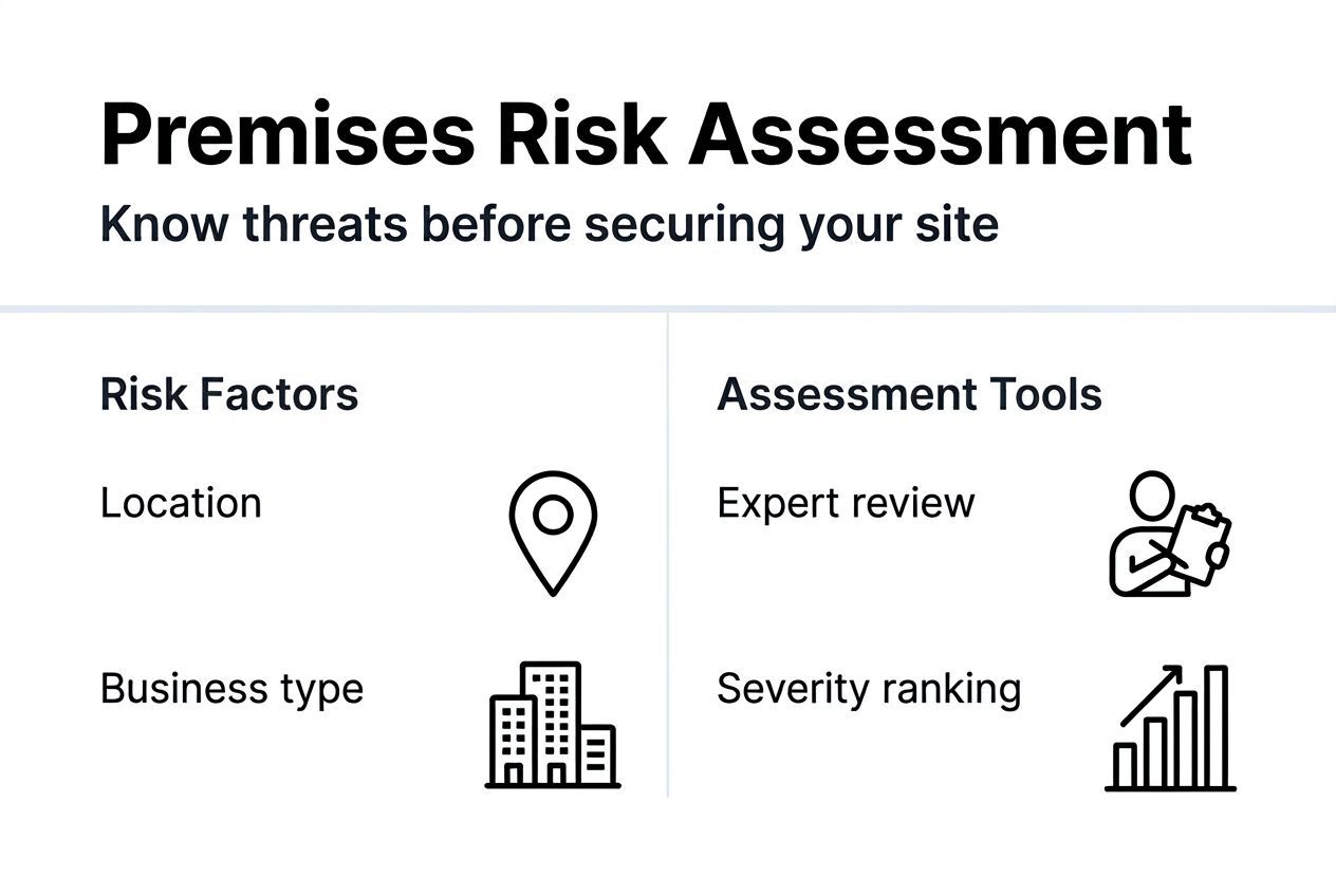 Infographic outlining risk factors and assessment tools