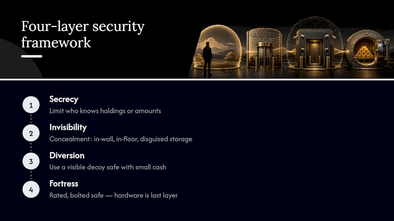 Four layers of gold security protection