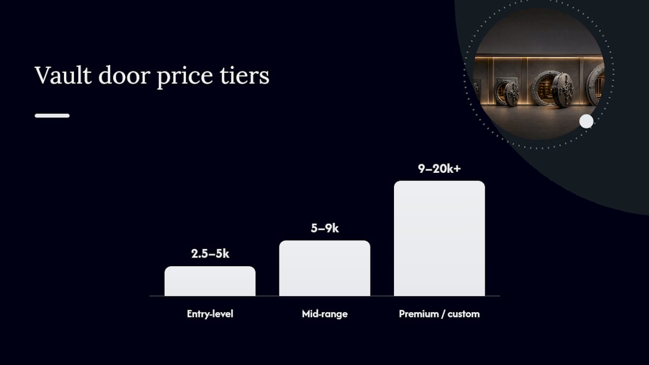 How Much Does a Vault Door Cost? Price Ranges at a Glance — overview diagram