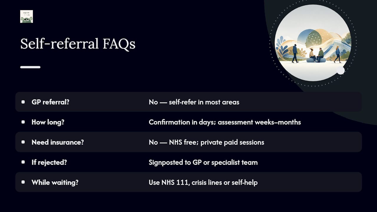 Frequently asked questions — overview diagram