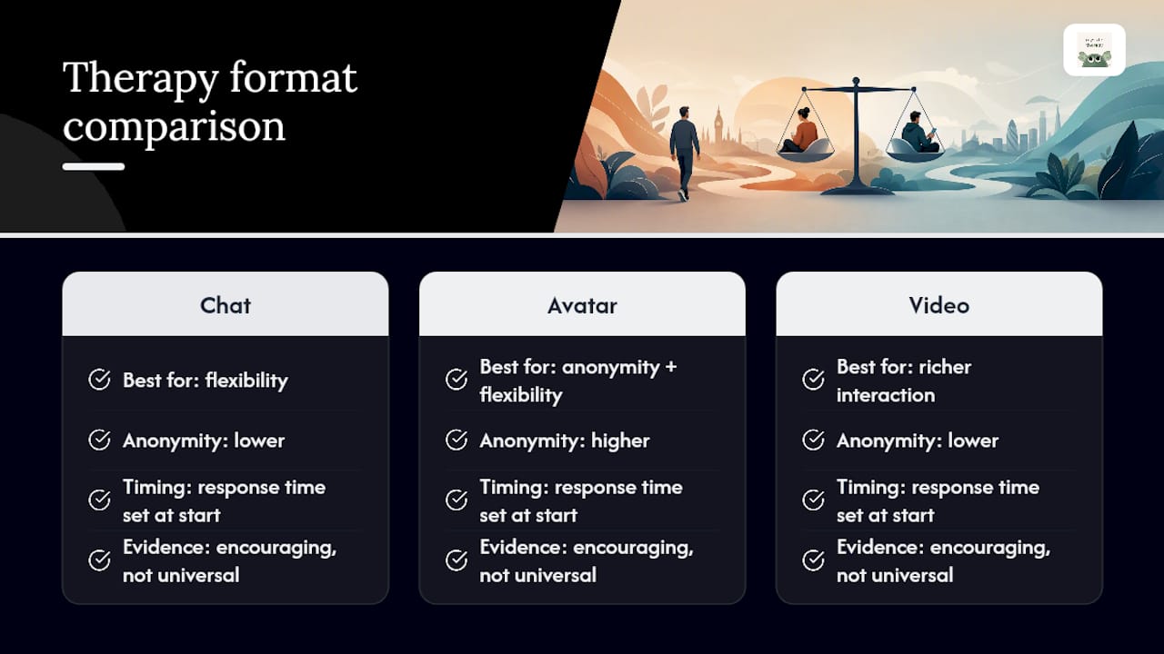 Author perspective from MySafeTherapy — overview diagram