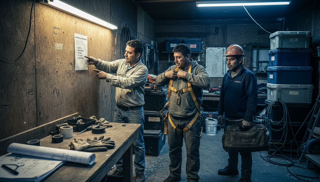 El equipo está revisando el protocolo de seguridad para la exposición al sol.