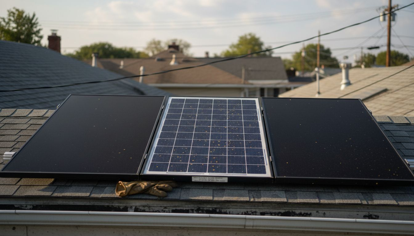 Three main solar panel types comparison