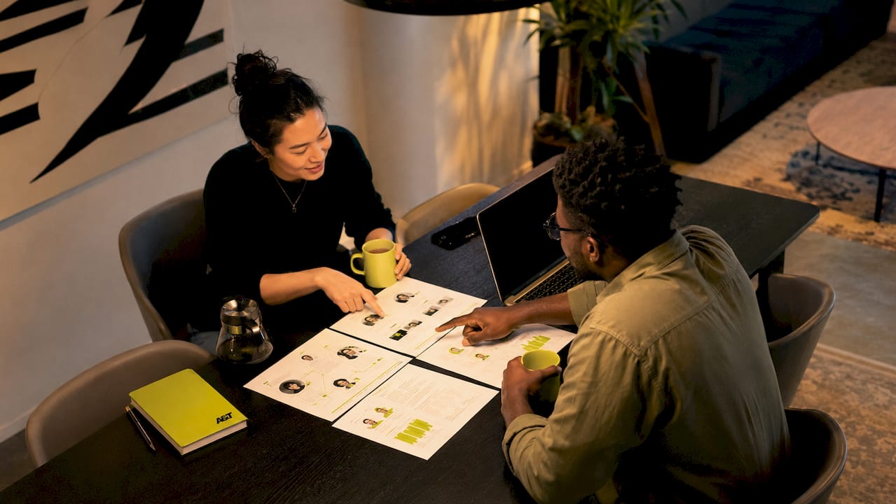 Marketers discussing audience segmentation techniques