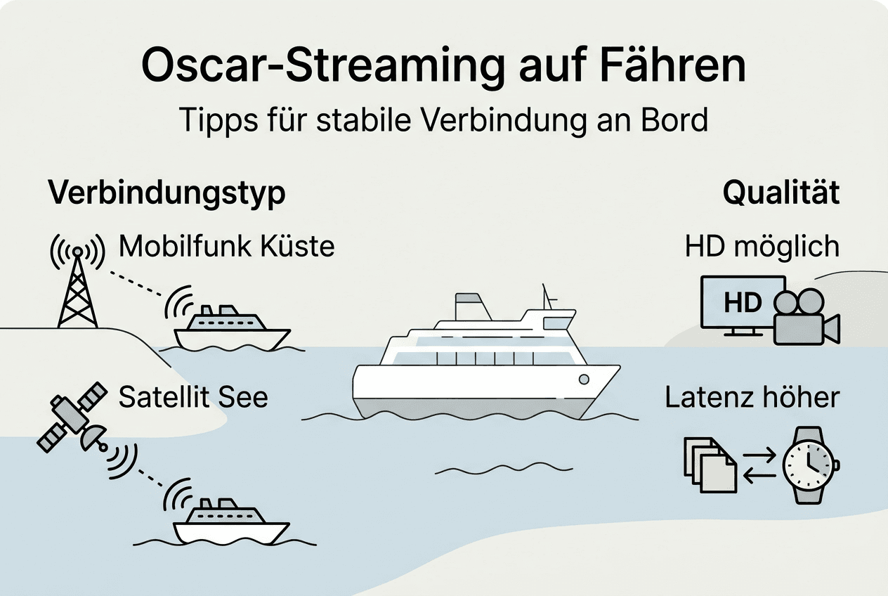 Übersicht: So streamen Sie auf der Fähre – praktische Tipps für eine stabile Verbindung