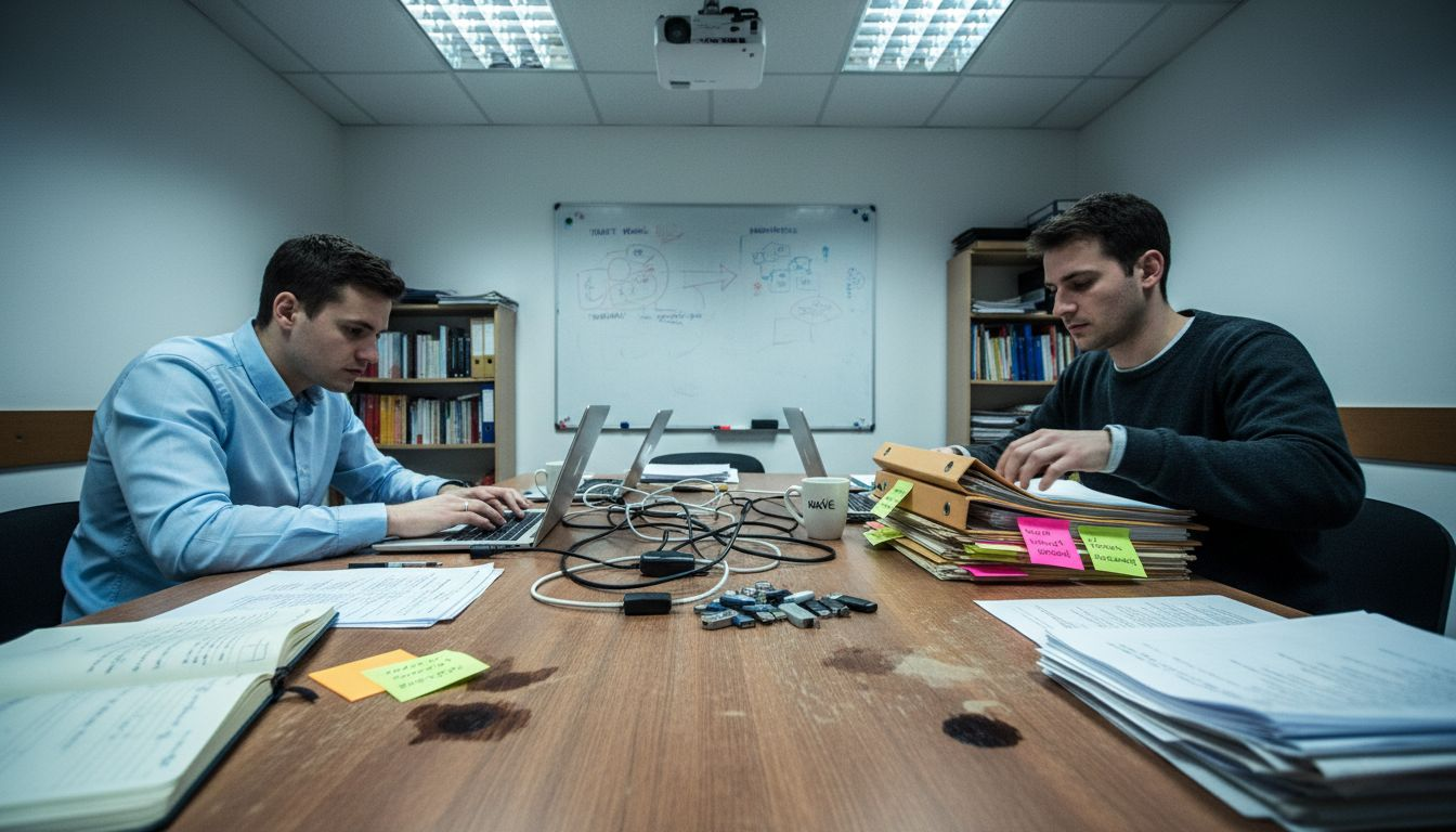 A csapat éppen az adatok integrálására készíti elő az adatokat.