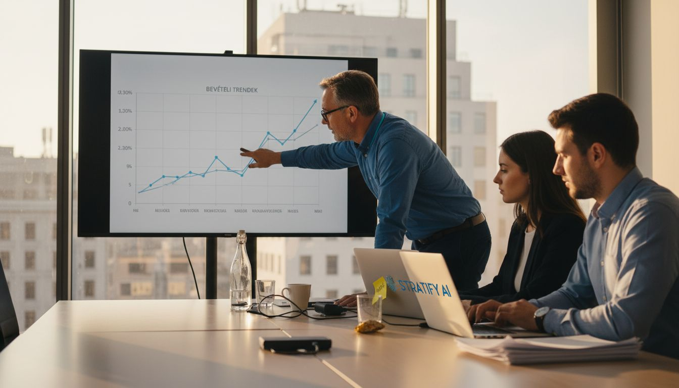 A vezetőségi megbeszélésen a csapat az AI rugalmasságával kapcsolatos aktuális trendeket értékelte és vitatta meg.