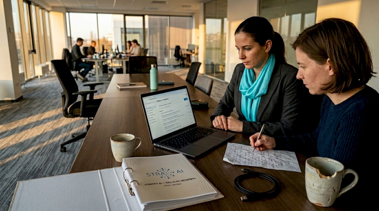 Munkahelyi csapat közösen fedezi fel az AI nyújtotta lehetőségeket