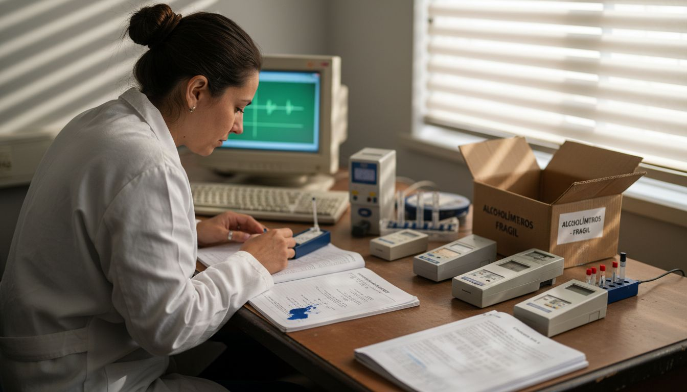 Cómo elegir el equipo adecuado para pruebas de alcoholemia