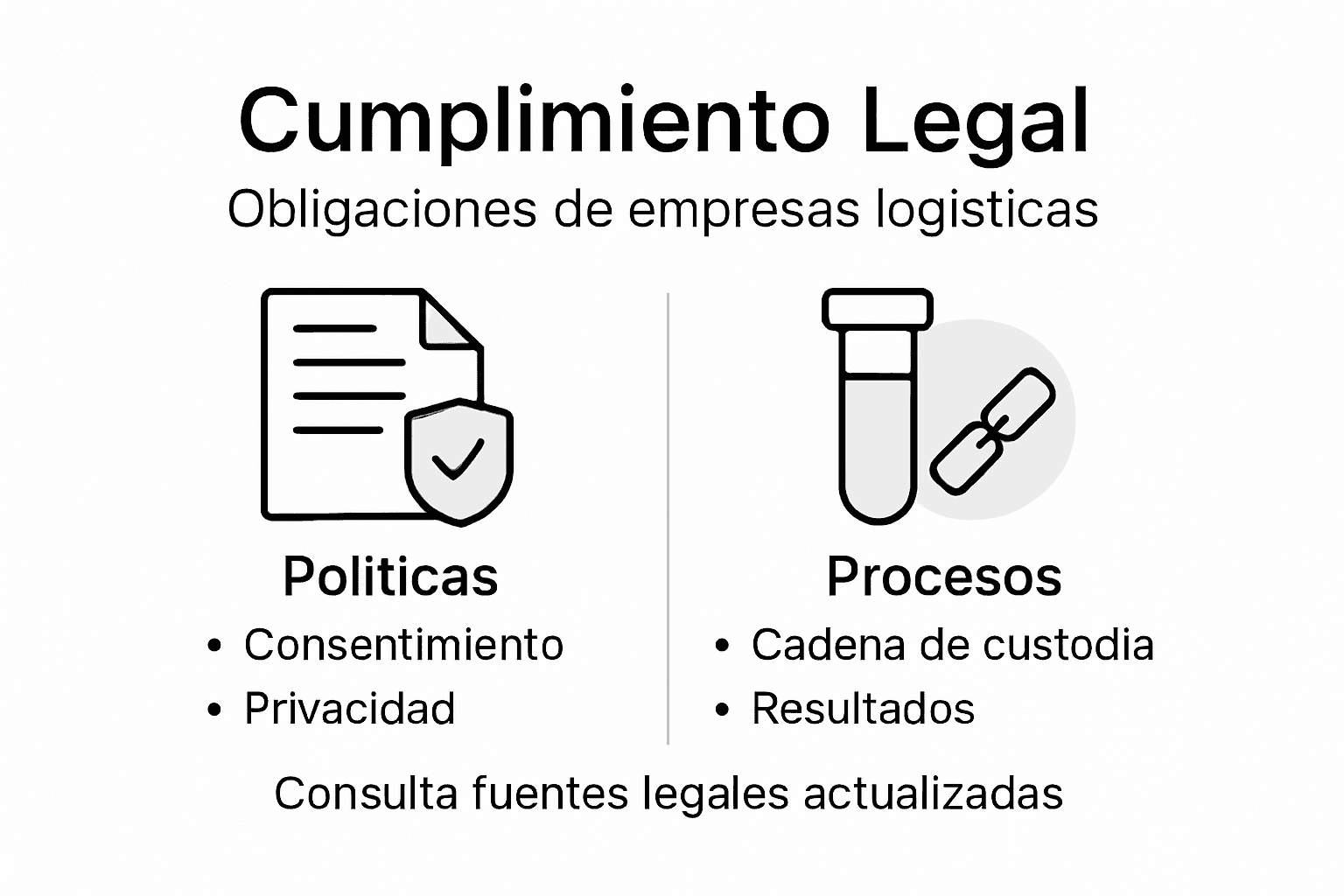 Guía visual sobre el cumplimiento legal en evaluaciones laborales