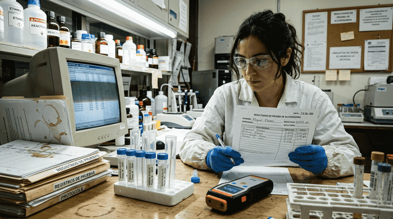 Revisión de las principales técnicas para la detección del consumo de alcohol