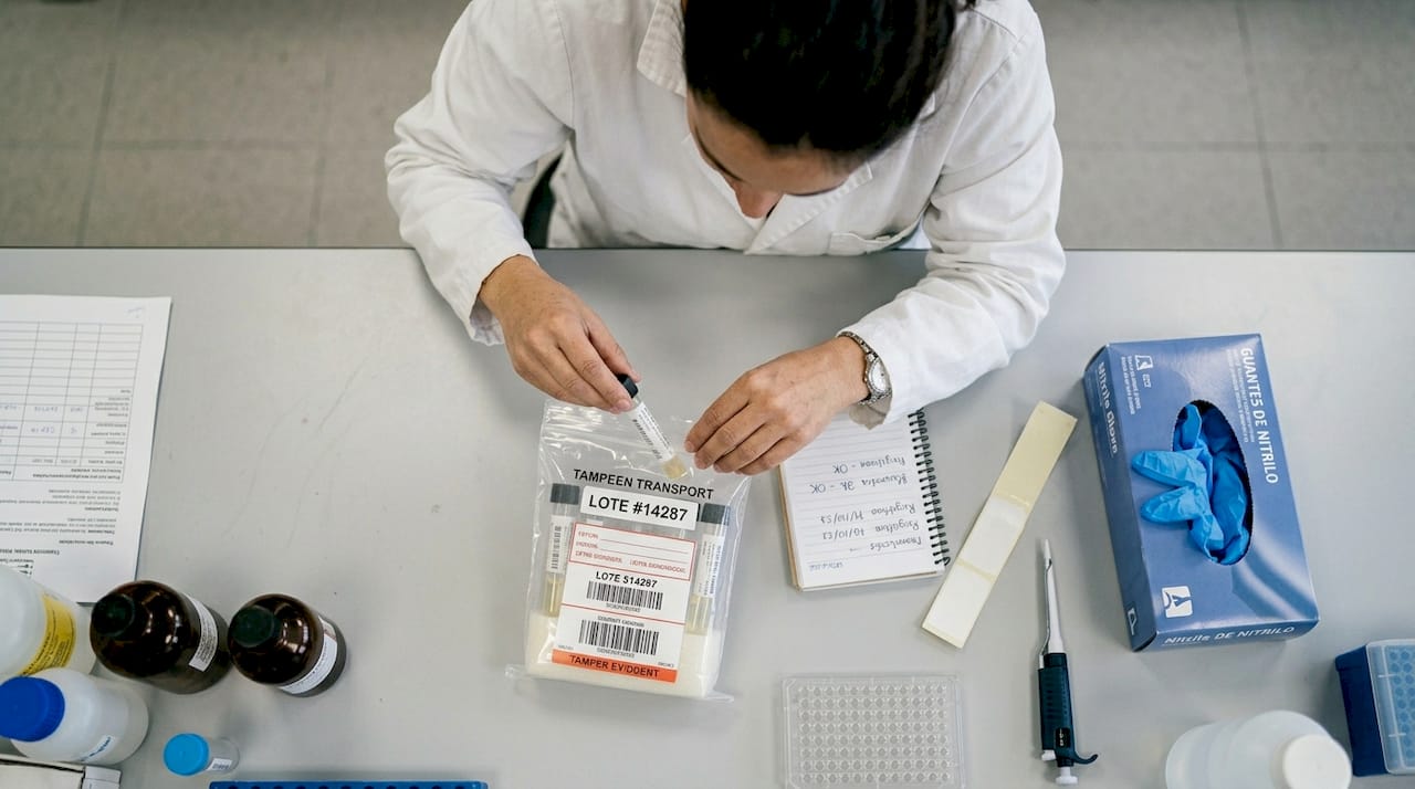 Método garantiza el control y la trazabilidad de las muestras en el laboratorio
