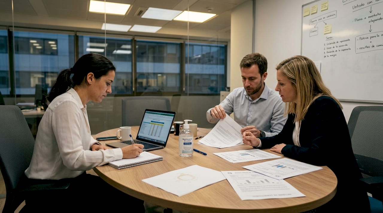 El equipo analiza la implementación de pruebas toxicológicas en la empresa