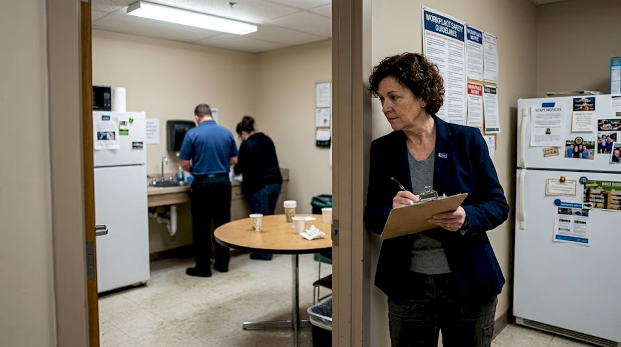 HR audits mock drug test process