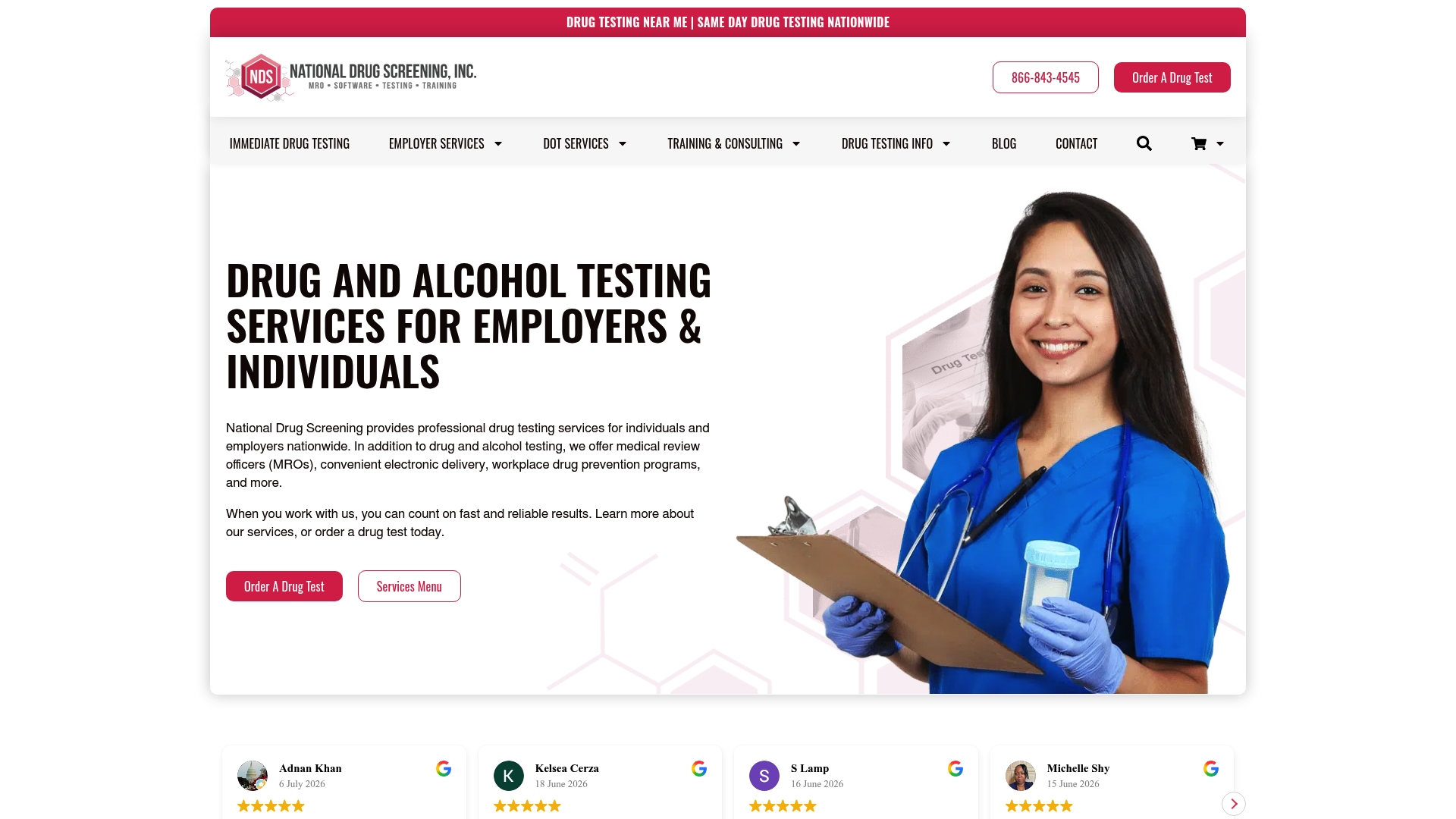 https://nationaldrugscreening.com