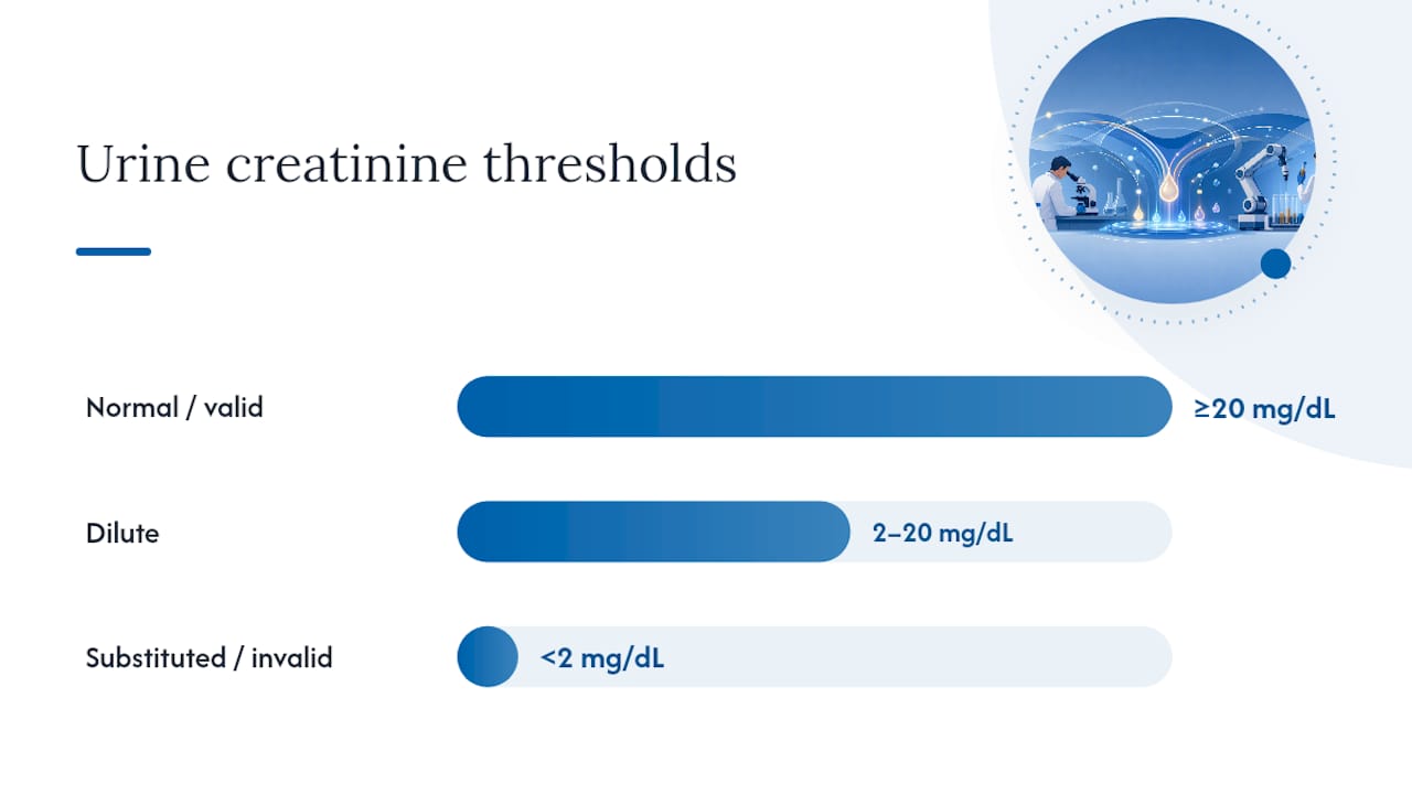 What Creatinine Measures and the Standard Thresholds Labs Use — overview diagram