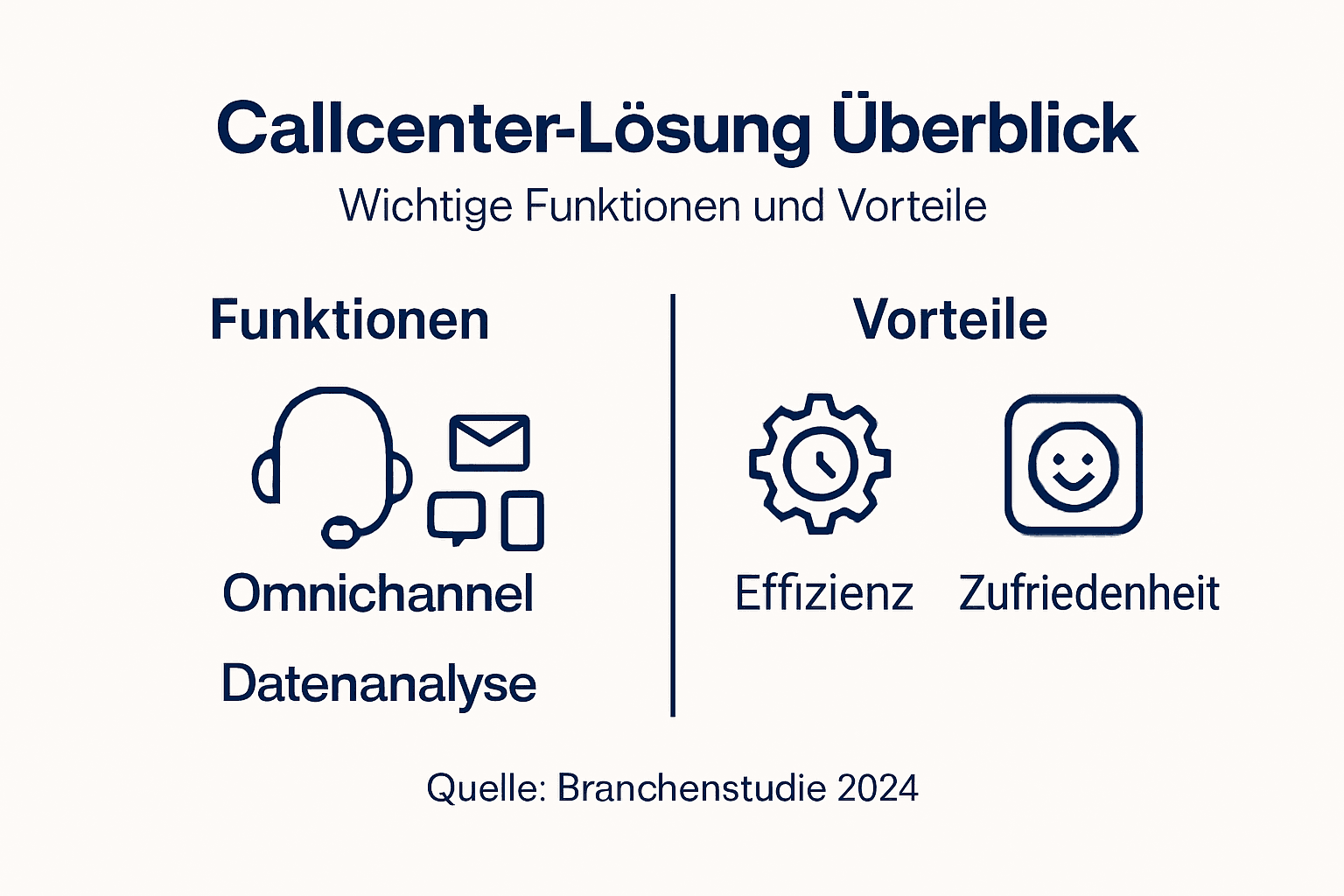 Übersicht: Funktionen und Vorteile moderner Callcenter-Lösungen