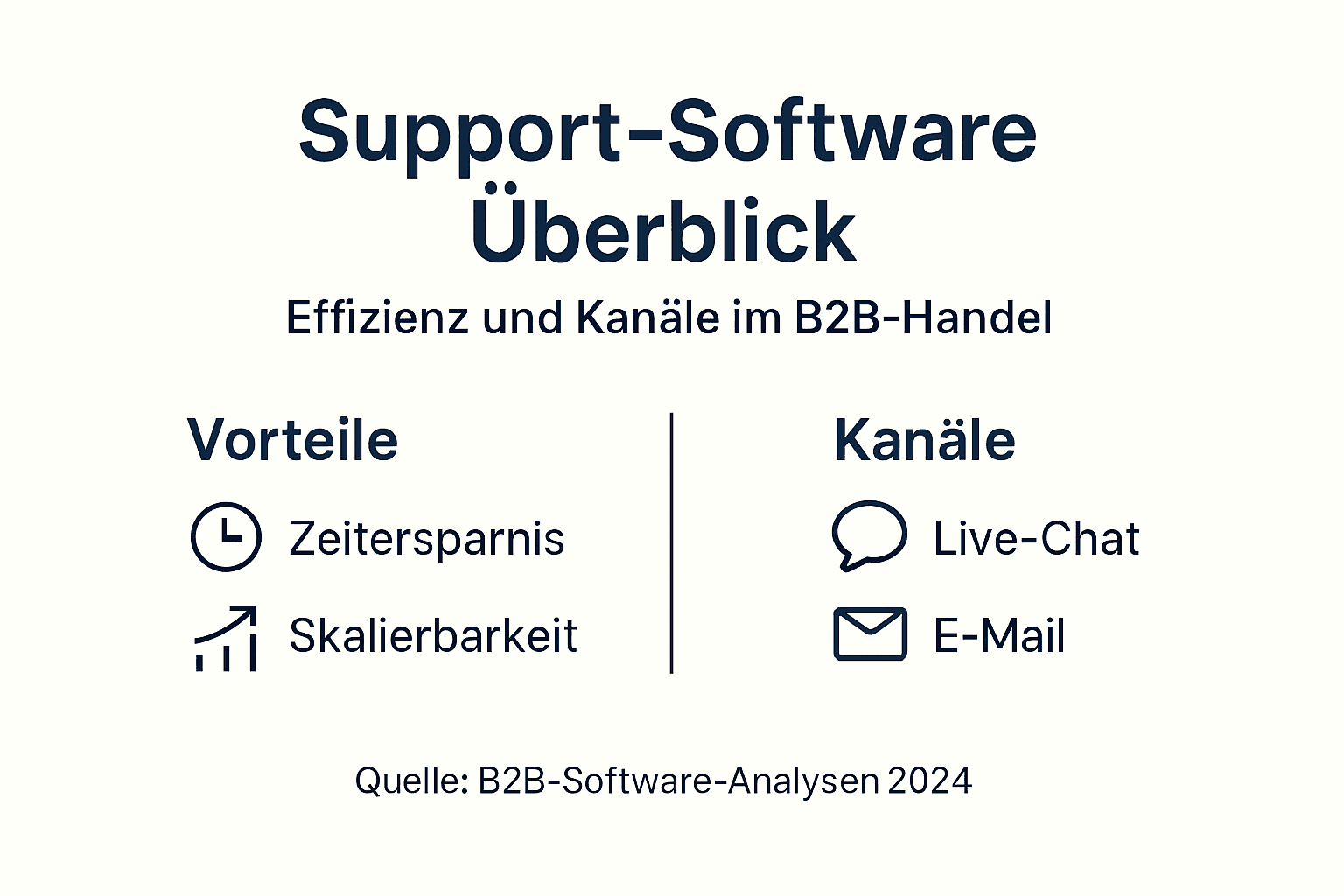 Übersicht: Die wichtigsten Vorteile und Einsatzmöglichkeiten moderner Support-Software auf einen Blick