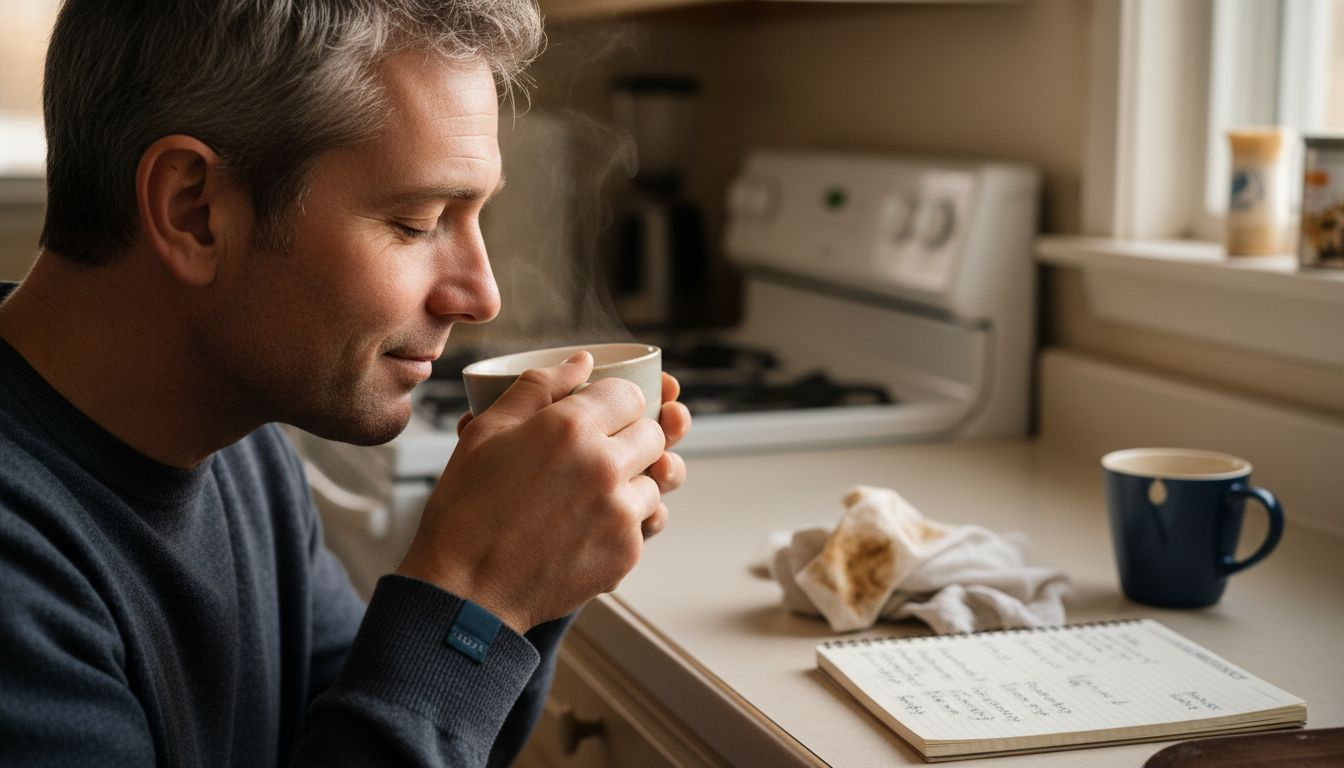 Home coffee aroma and appearance evaluation