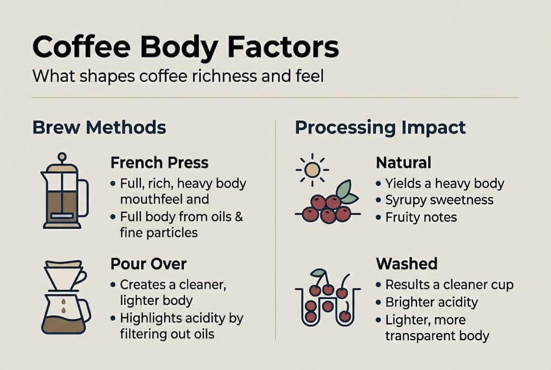 L'infographie montre les facteurs d'infusion et de traitement