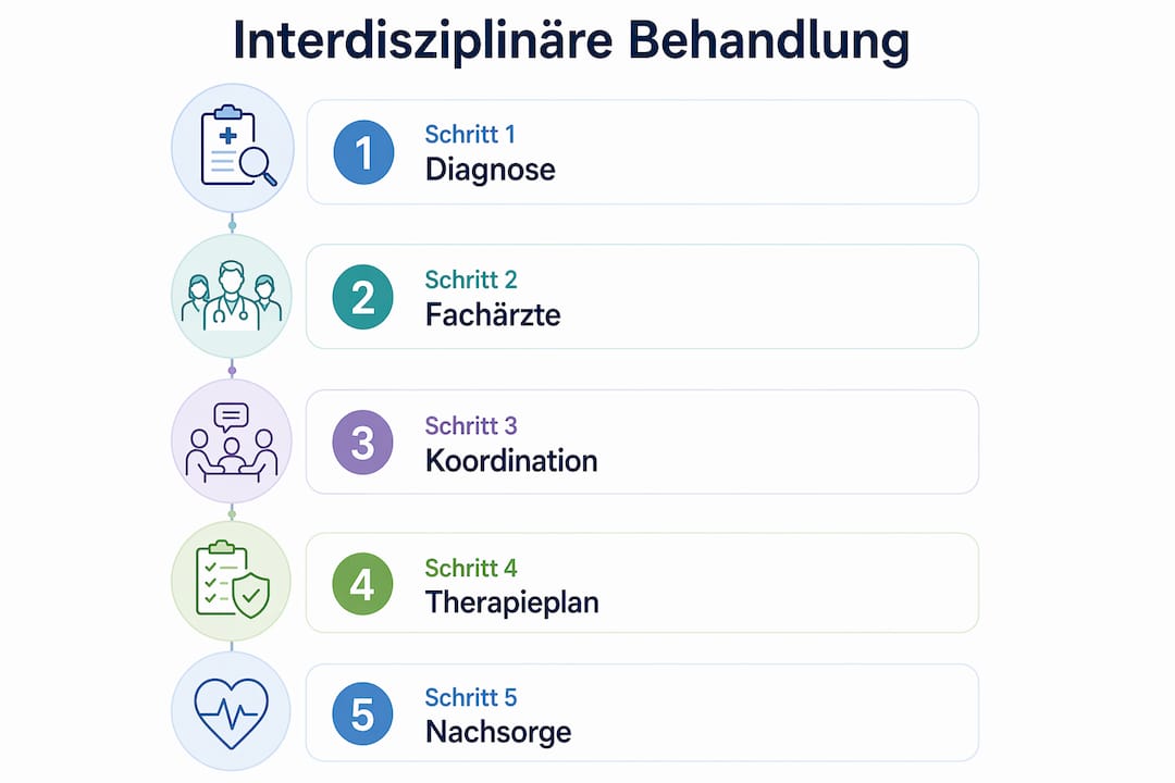 Übersicht: Die wichtigsten Schritte für eine erfolgreiche interdisziplinäre Zahnbehandlung anschaulich dargestellt