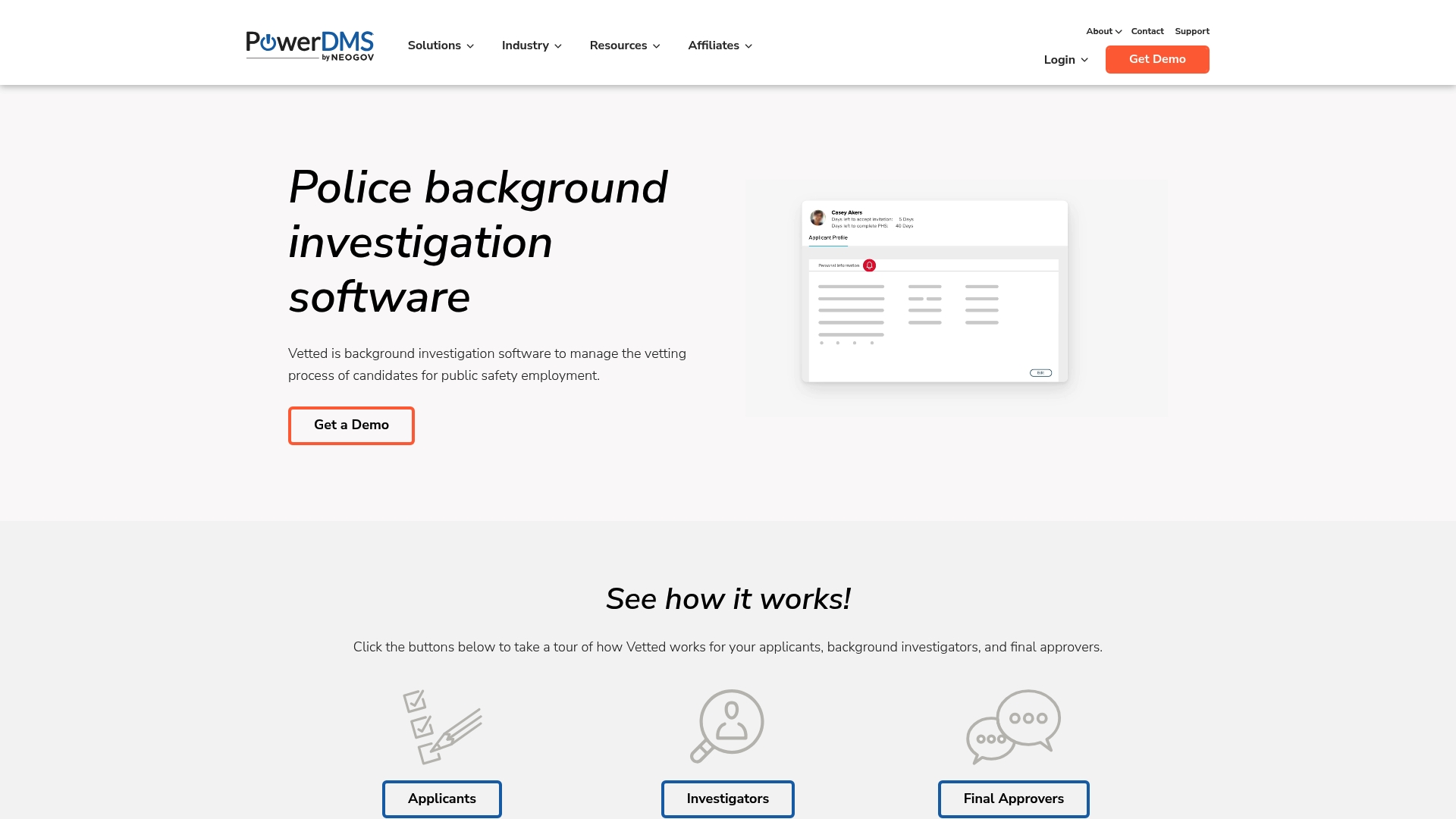 Product Screenshot
