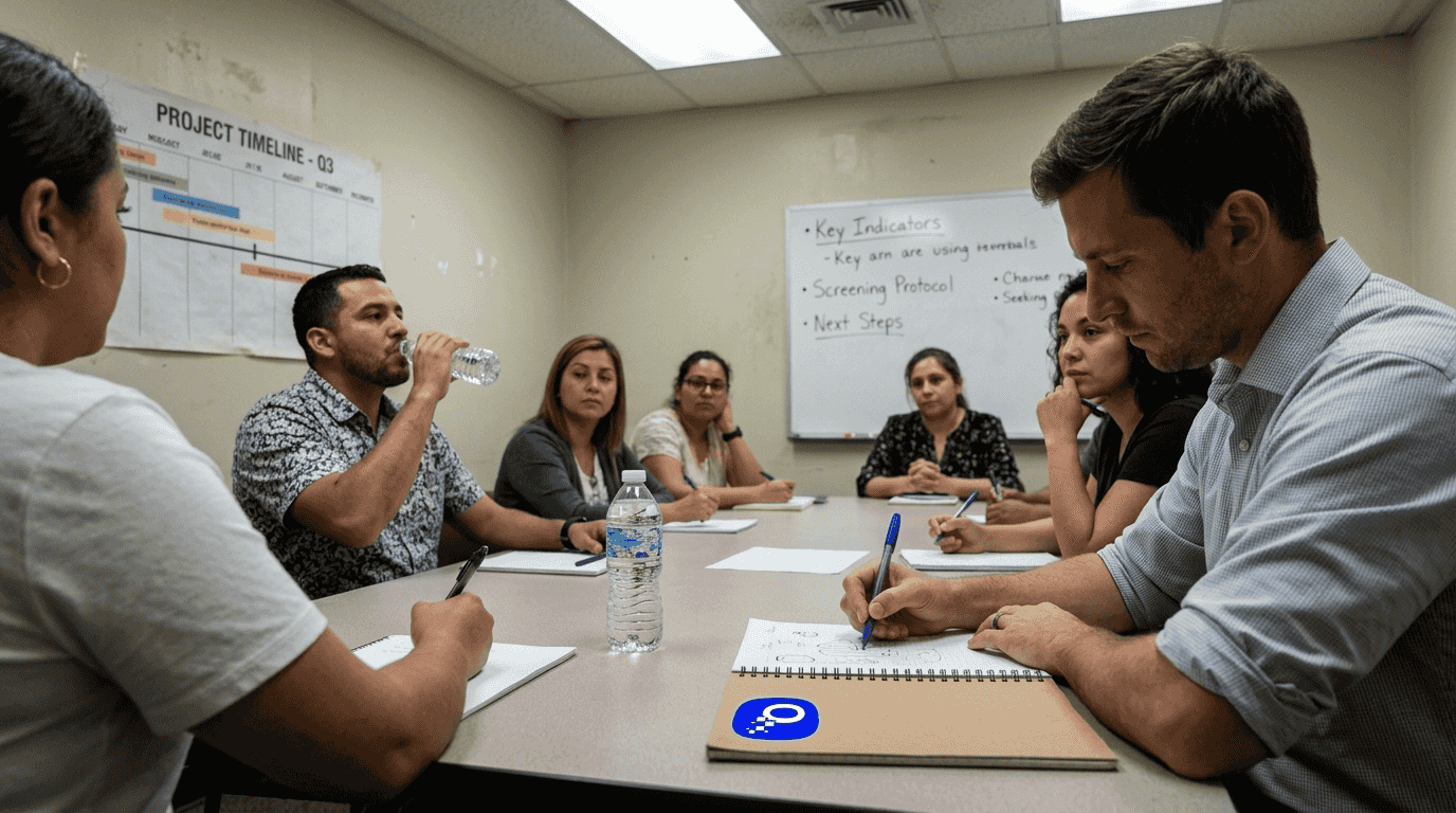 Team training for comprehensive screening workflow