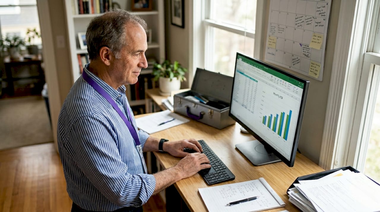 Home service manager tracking advertising ROI