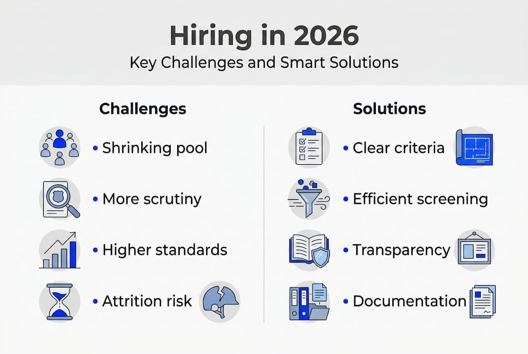 Infographic public safety hiring challenges solutions