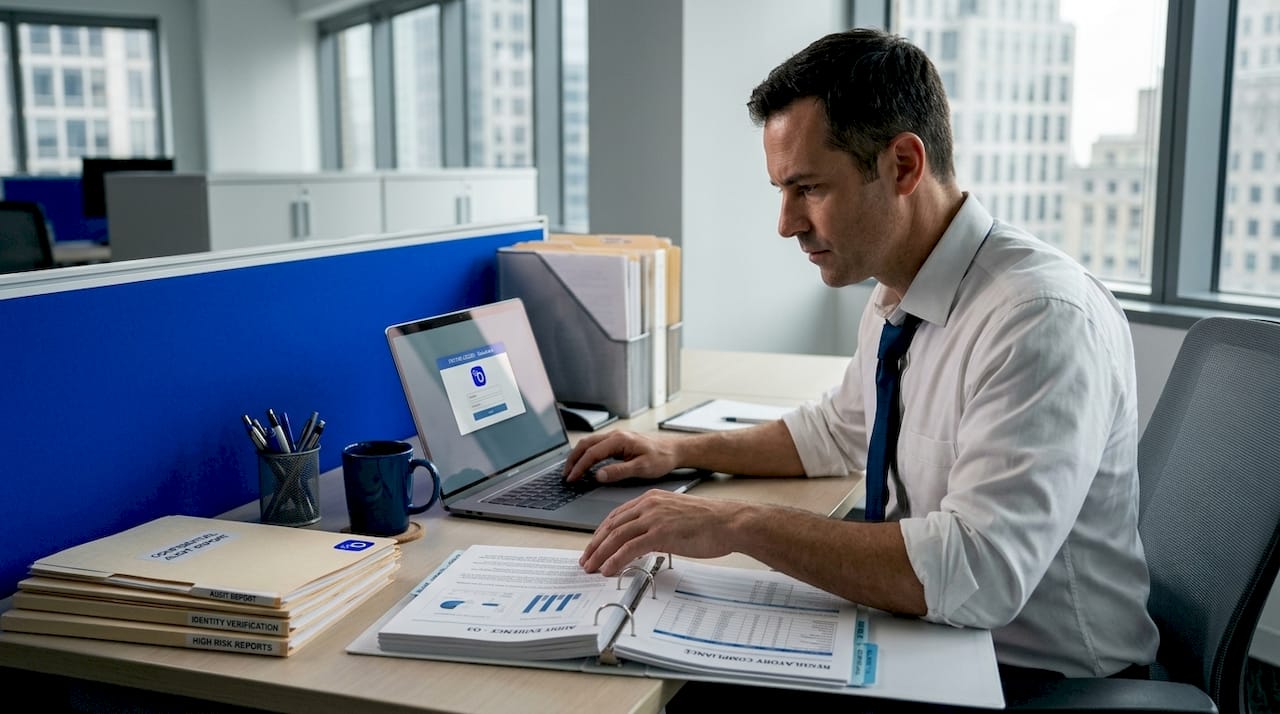Compliance officer documents HR audit evidence