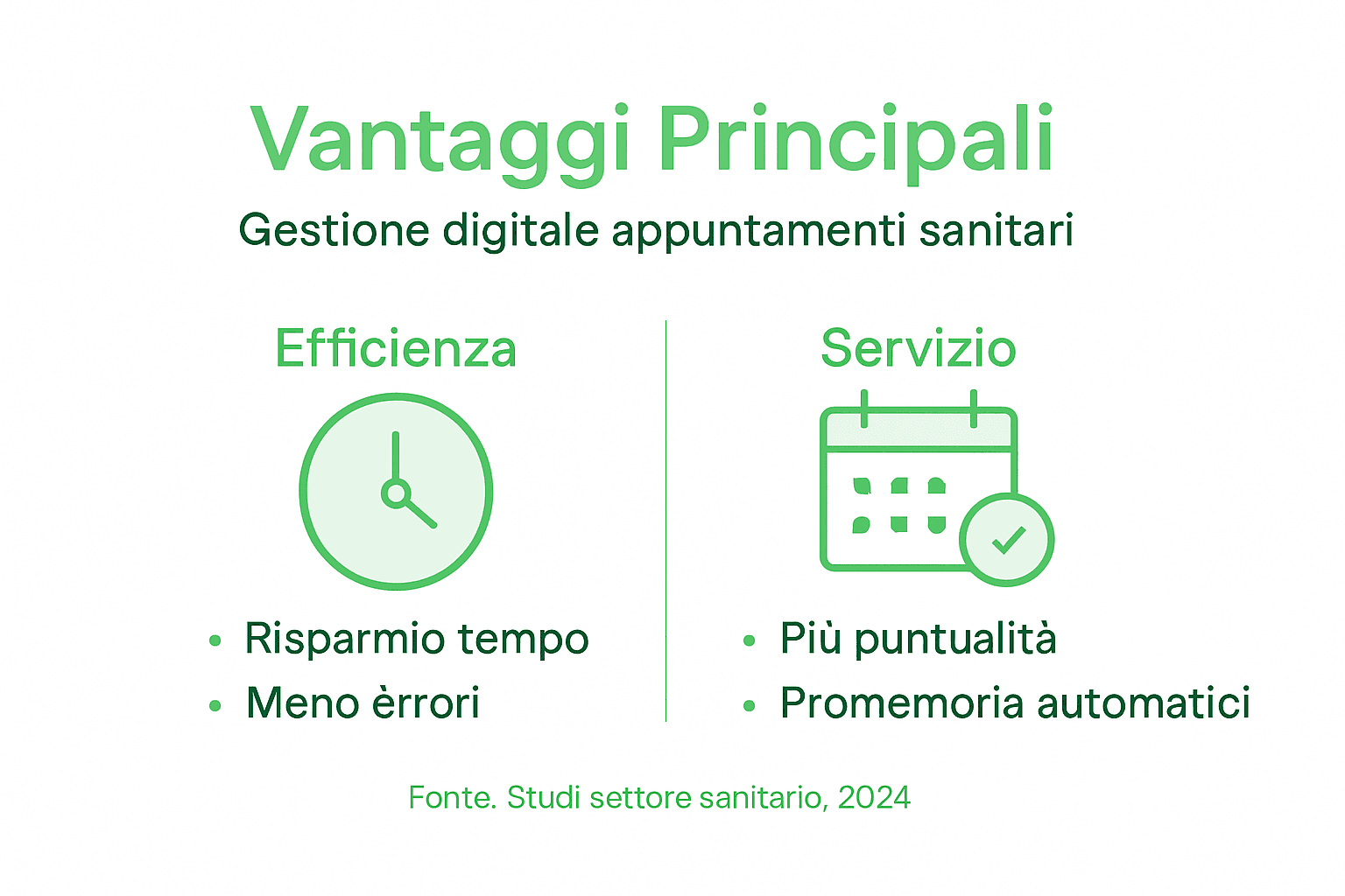 Infografica: tutti i vantaggi della pianificazione degli appuntamenti online