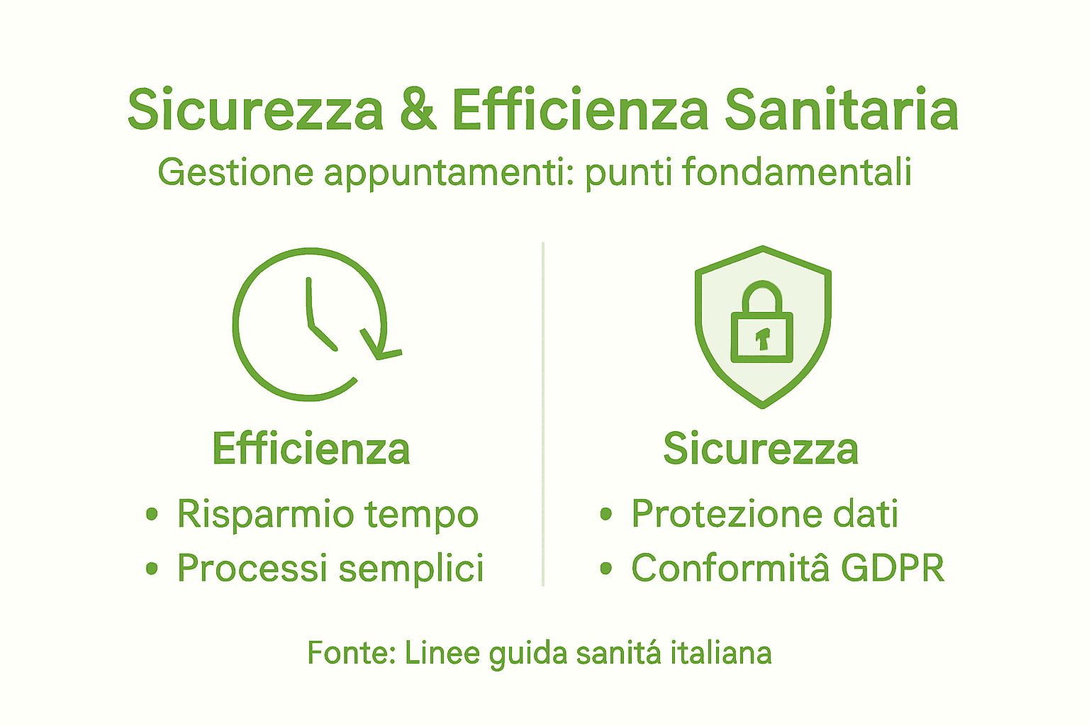 Infografica: come rendere gli appuntamenti sanitari più sicuri ed efficienti