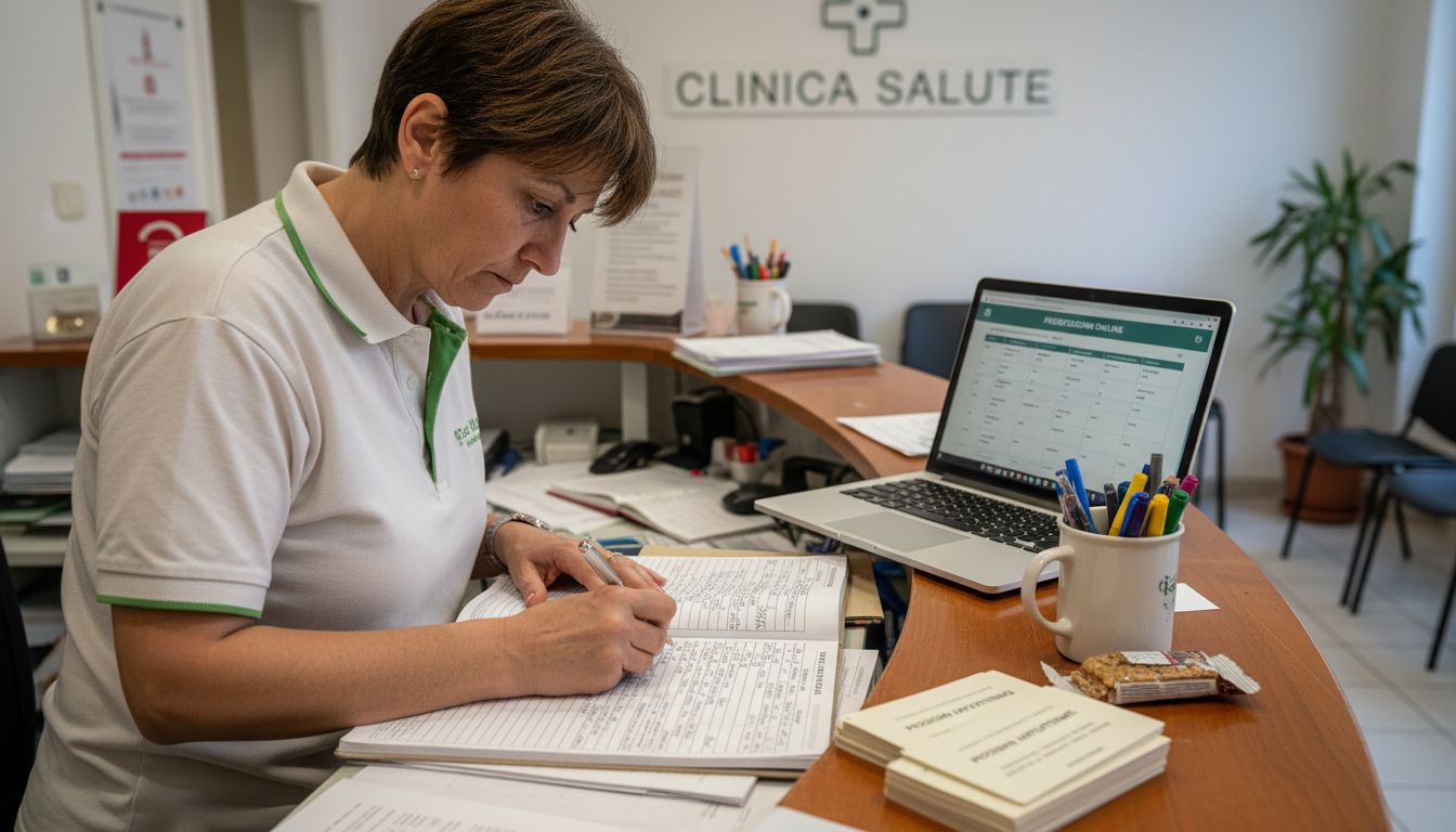 Receptionist a confronto: meglio l’agenda cartacea o quella digitale?