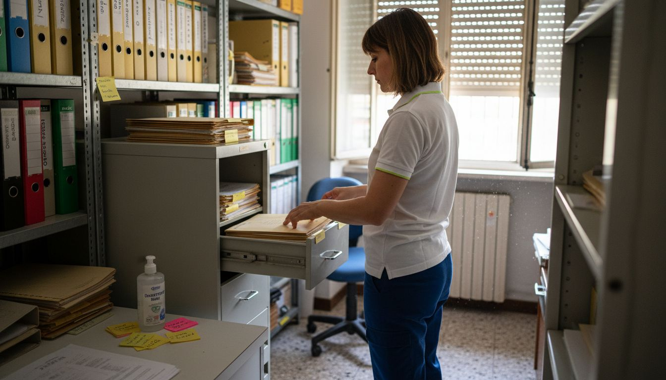 Gestione e organizzazione delle cartelle cliniche dei pazienti in uno studio di fisioterapia