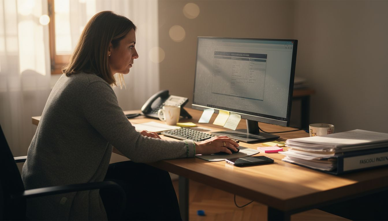 L’amministratore sta configurando le impostazioni del software per garantire la privacy degli utenti.