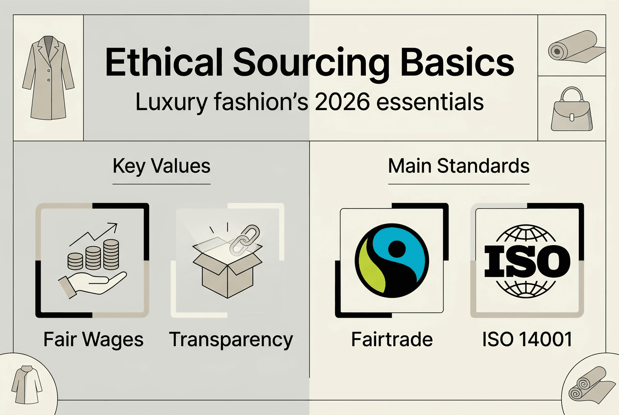 Infographic explains ethical sourcing basics in fashion