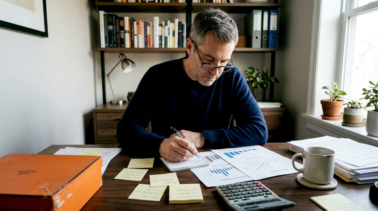 Collector researching resale value for handbags